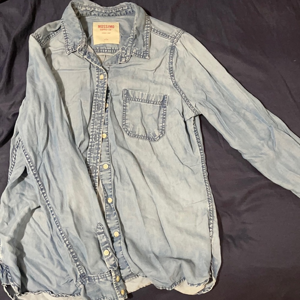 Jean looking flannel